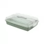 Curver Rectangular Cake Transport Box 45x29.5x11.1 cm Green