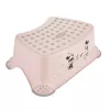 keeeper Step Bench Tomek Minnie Mouse, 40.5 x 28.5 x 14 cm, Pink, 120 kg Capacity, Anti-Slip