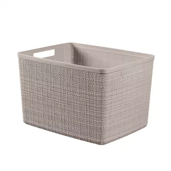 CURVER Basket Jute L 20L 36x28x23cm Beige