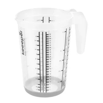 keeeper Measuring Jug with Non-Slip Function 1.5L Massimo Ø13.5x19cm Transparent/Grey