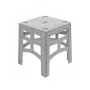 keeeper Folding Outdoor Table M Timo, Grey, 80 kg Load Capacity, 46.5 x 44.5 x 55 cm