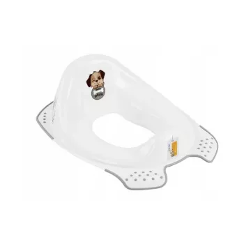 keeeper Toilet Training Seat with Anti-Slip Function 'Ewa Dogs' White 30x40x15cm