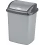 Curver Dominik 25L Waste Bucket Silver