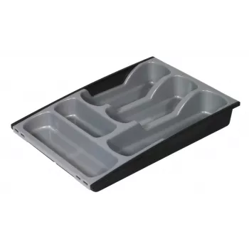 CURVER Modulo Nature Rectangular Serving Platter 42x30x6.4 cm Slate Black