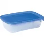 CURVER Fresh&Go Rectangular Food Containers Set of 3 (2L, 1L, 0.5L) Blue
