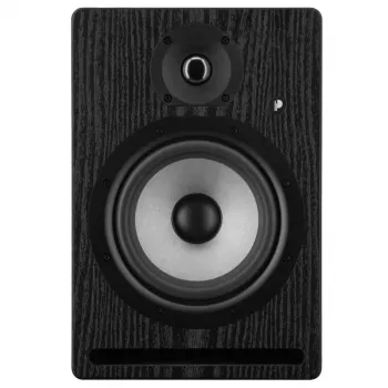 Prodipe Pro 7 V4 Black Wood - 6.5 inch Active Studio Monitor, 100W RMS