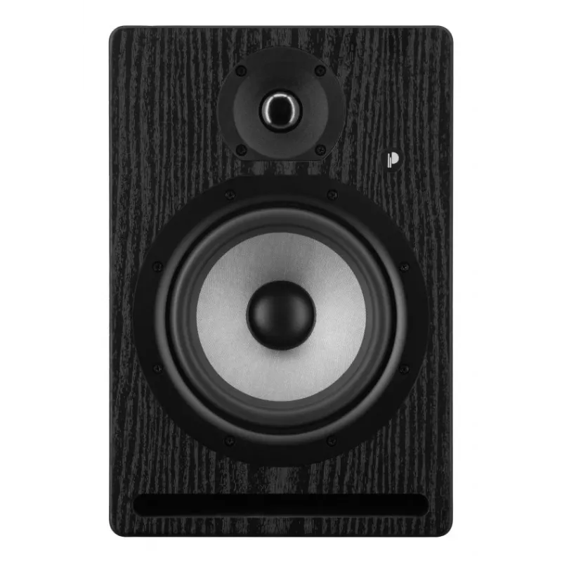 Prodipe Pro 7 V4 Black Wood - 6.5 inch Active Studio Monitor, 100W RMS