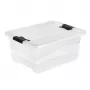 keeeper Crystalbox Cornelia Storage Box with Lid, 12 L, Transparent, 39.5 x 29.5 x 17.5 cm