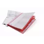 DURABLE 255503 Conventional View Folder A4 Red Transparent Front
