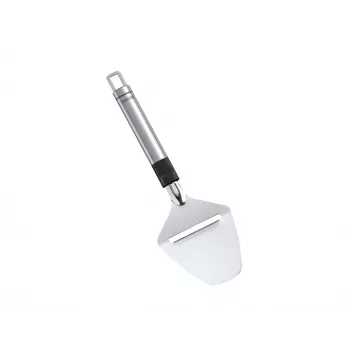 LEIFHEIT ProLine Stainless Steel Cheese Knife with Serrated Blade and Forked Tip, 235 mm, Dishwasher Safe