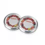 LEIFHEIT Jar Caps 10 pcs Ø8.2 cm for Rounded Rim Jars Ø7.5 cm