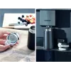 LEIFHEIT Thermo Mug Flip 350 ml Black Vacuum Insulated Travel Mug with Flip-Top Lid