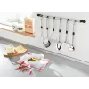 LEIFHEIT ProLine Kitchen Utensil Holder, Stainless Steel, Silver, 10.5 x 15 cm, Freestanding