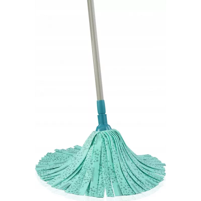 LEIFHEIT Classic Mop Viscose Plus | High-Absorbency Strip Mop for Hard Floors