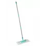 LEIFHEIT Profi XL Micro Duo 42 cm Floor Brush with Foldable Handle