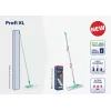 LEIFHEIT Profi XL Micro Duo 42 cm Floor Brush with Foldable Handle