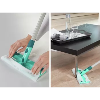 LEIFHEIT Clean & Away S Floor Brush with Handle Set 26cm