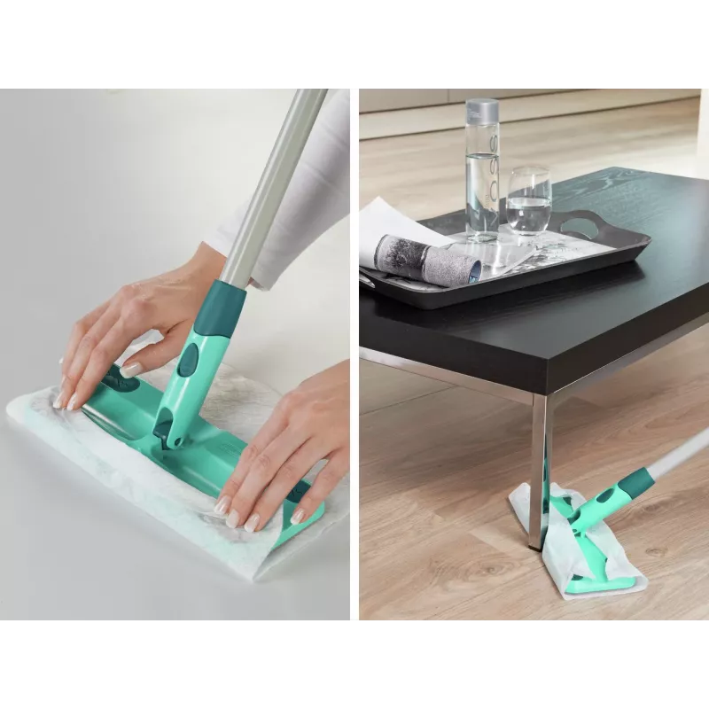 LEIFHEIT Clean & Away S Floor Brush with Handle Set 26cm