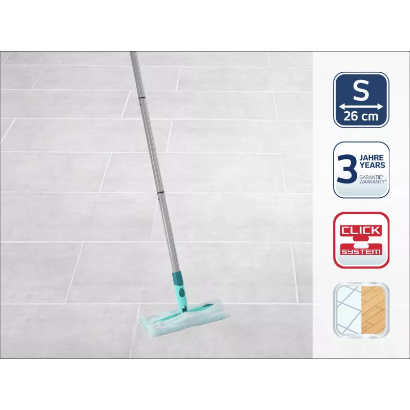 LEIFHEIT Clean & Away S Floor Brush with Handle Set 26cm