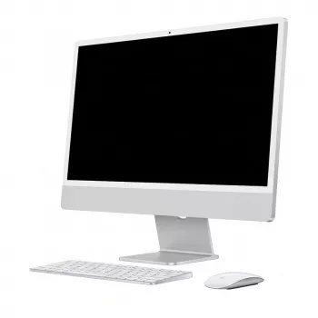 Apple iMac 23.5 inch M4 8-Core CPU 8-Core GPU 24GB/1TB SSD Silver All-in-One Desktop PC Z1E2-MWUC3D/A-078PPC