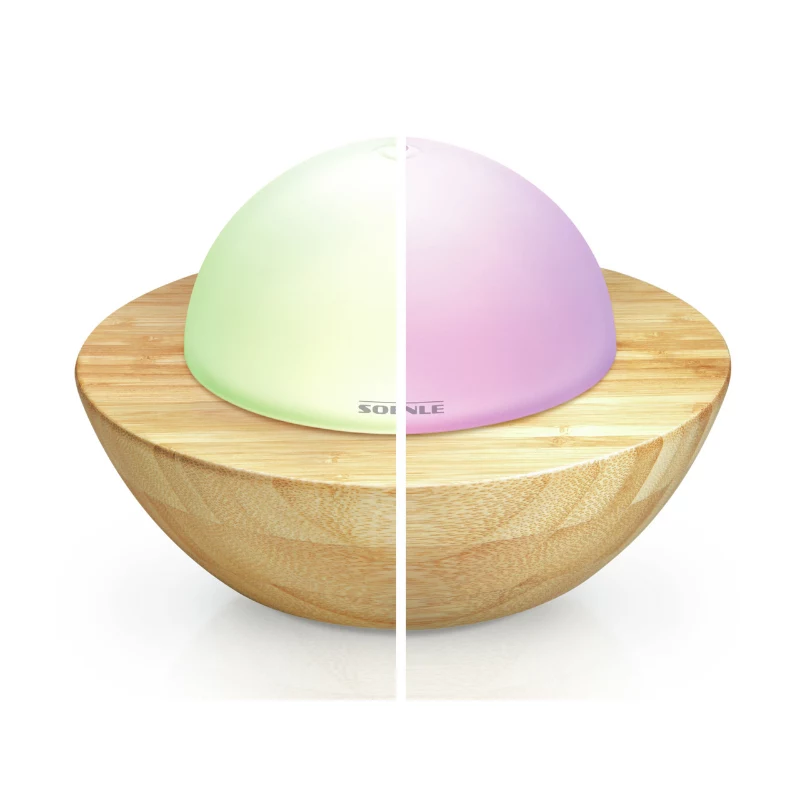 SOEHNLE Air Aromatizer Modena Ultrasonic Aroma Diffuser, 100 ml Tank, Up to 6h Runtime, LED Colour-Changing Light, White