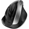 UNITEK Genius Ergo 8250S Wireless Ergonomic Mouse, 1600 DPI, Black-Silver