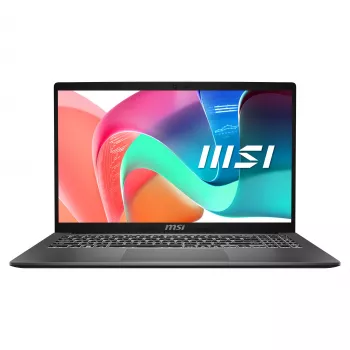 MSI Modern 15 F1MG-1246FRNN Laptop, 15.6 inch Full HD IPS, Intel Core 5 120U, 16GB DDR4, 512GB SSD, Windows 11 Pro, French AZERTY keyboard