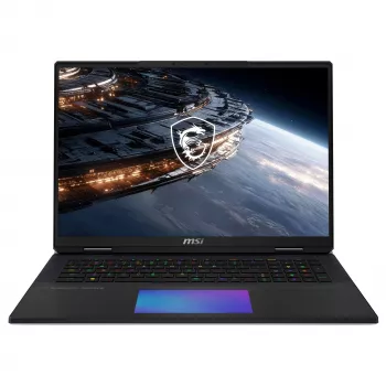 MSI Titan 18 HX A2WJ-1410FRY Gaming Laptop, 18 inch UHD+ Mini LED 240Hz, Intel Core Ultra 9 290HX Plus, 64GB DDR5, 2TB SSD, GeForce RTX 5090 24GB, Windows 11 Pro, French AZERTY keyboard