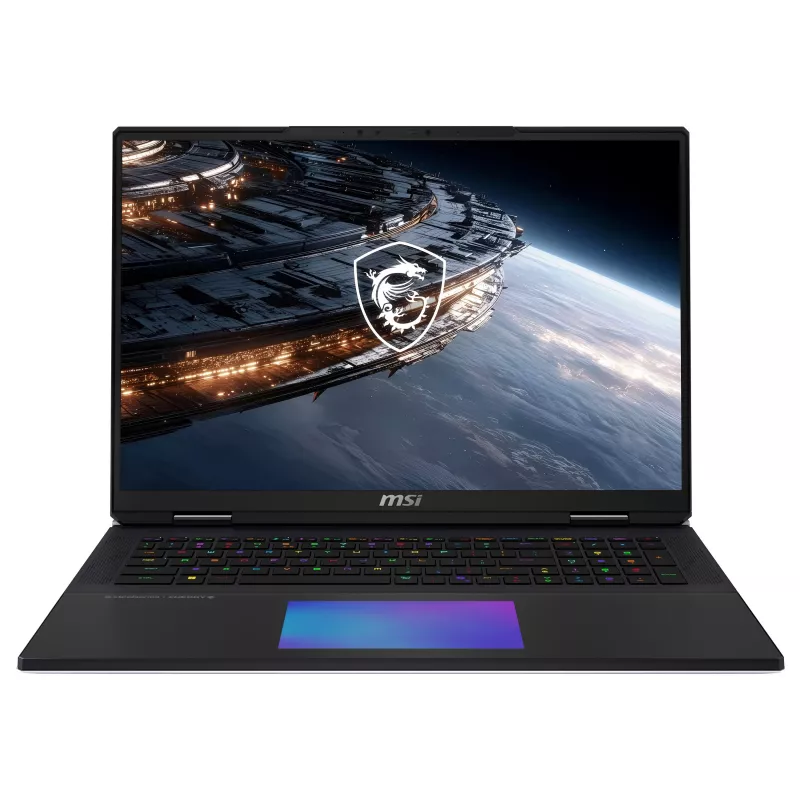 MSI Titan 18 HX A2WJ-1410FRY 18 inch QHD+ 240Hz Mini LED Gaming Laptop, Intel Core Ultra 9 290HX, 64GB DDR5, 2TB SSD, GeForce RTX 5090, Windows 11 Pro, AZERTY French Keyboard
