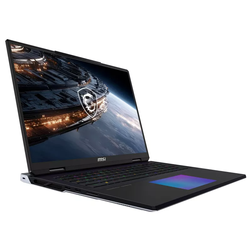 MSI Titan 18 HX A2WJ-1410FRY 18 inch QHD+ 240Hz Mini LED Gaming Laptop, Intel Core Ultra 9 290HX, 64GB DDR5, 2TB SSD, GeForce RTX 5090, Windows 11 Pro, AZERTY French Keyboard