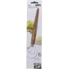GEFU NEDO Danish Dough Whisk 14353, Stainless Steel & Wood, 33 cm