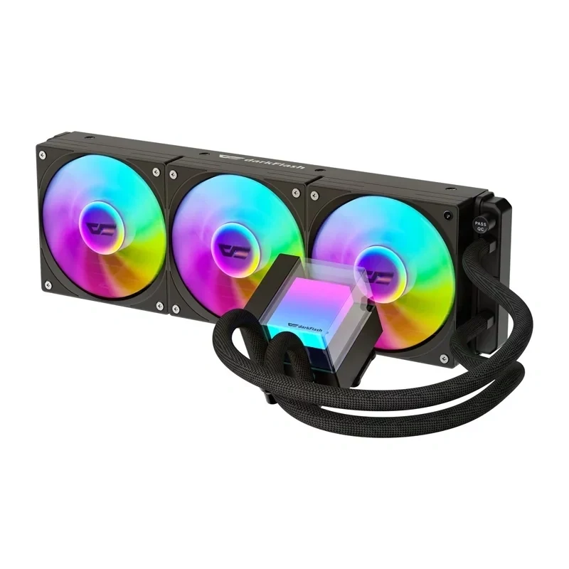 DarkFlash CB360 360mm ARGB Liquid CPU Cooler - Black
