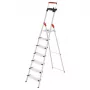 HAILO L85 ComfortLine Aluminium Household Ladder, 7 Steps, 150 kg, EN 131