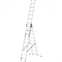 HAILO ProfiStep Combi Ladder Aluminium 3x12 Steps