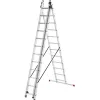 HAILO ProfiStep Combi Ladder Aluminium 3x12 Steps