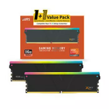 V-Color Manta XSky RGB 16GB DDR5-6000 CL28 EXPO Memory Module, Black