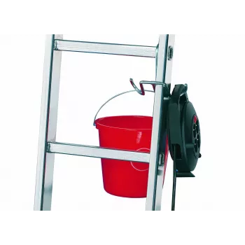 HAILO SafetyLine Bucket Hook 9952-001 Ladder Accessory with Tool Holder and Cable Clamp