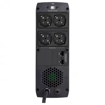 FSP ST 850 Tower 850VA 510W Line-Interactive UPS with RJ45 Protection and 4 Schuko Outlets