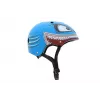 Hornit Shark Kids Cycling Helmet with LED Light, Blue/Grey, 48-53 cm