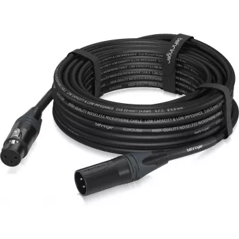 Behringer PMC-1000CM XLR Female to XLR Male Microphone Cable 10m Black