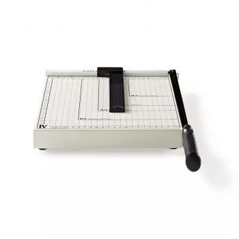 Nedis PACU110A4 Rotary Paper Cutter A4 10 Sheets Black Grey