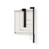 Nedis PACU110A4 Rotary Paper Cutter A4 10 Sheets Black Grey