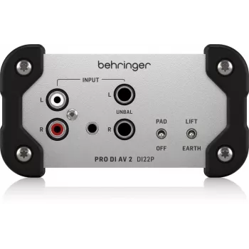 Behringer DI22P Passive Stereo DI Box