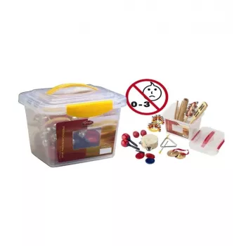 Stagg CPK 02 5-Piece Junior Drum Kit with Poplar Shells, Cymbals, Hardware and Throne – Ideal for Children Ages 3-10