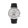 Zeppelin Mediterranee 96371 Ladies' Quartz Watch, 36mm, White Dial, Blue Leather Strap