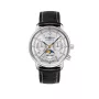 Zeppelin Mediterranee 96371 Ladies' Quartz Watch, 36mm, White Dial, Blue Leather Strap