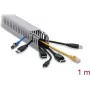 Delock Wiring Duct 40 x 50 mm - Length 1 m Grey