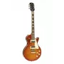 Stagg SEL-STD Vintage Sunburst Electric Guitar with Set-Neck, Alder Body, Rosewood Fingerboard, HH Pickups