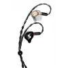 Stagg SPM-PRO BK In-Ear Monitor Headphones with 10mm Dynamic Drivers, Detachable Cable, Black