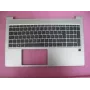 HP ProBook 450/455 G6/G7 Top Cover Assembly with French AZERTY Keyboard, No Smart Card Reader, Natural Silver